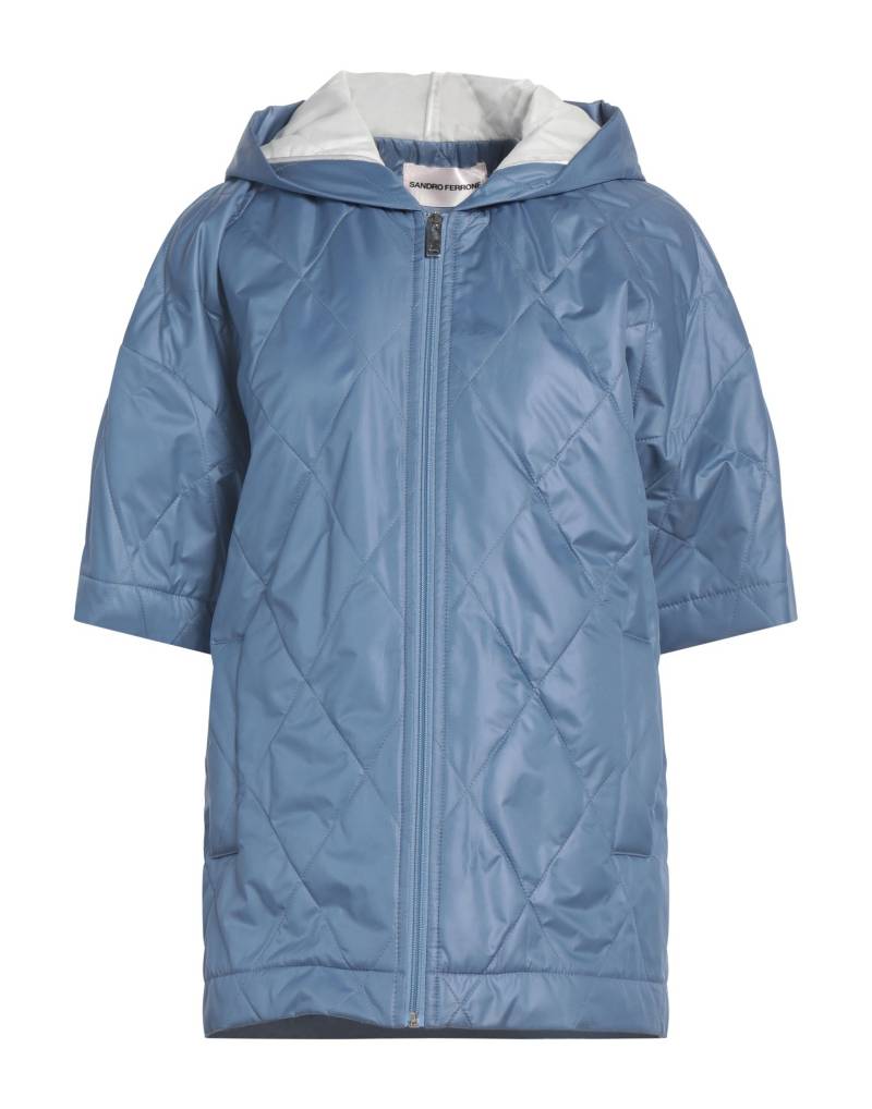 SANDRO FERRONE Pufferjacke & Daunenjacke Damen Blaugrau von SANDRO FERRONE