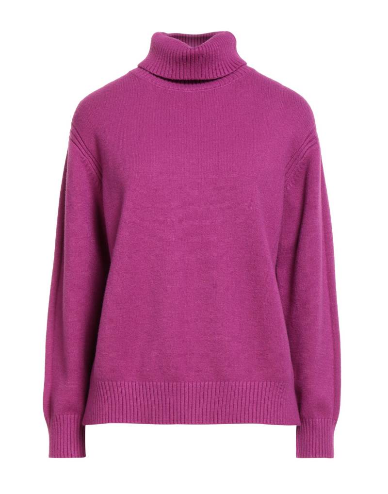 SANDRO FERRONE Rollkragenpullover Damen Magenta von SANDRO FERRONE