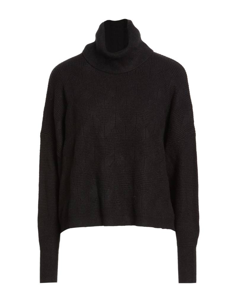 SANDRO FERRONE Rollkragenpullover Damen Schwarz von SANDRO FERRONE