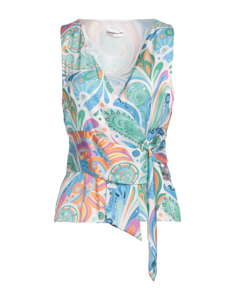 SANDRO FERRONE Top Damen Grün von SANDRO FERRONE