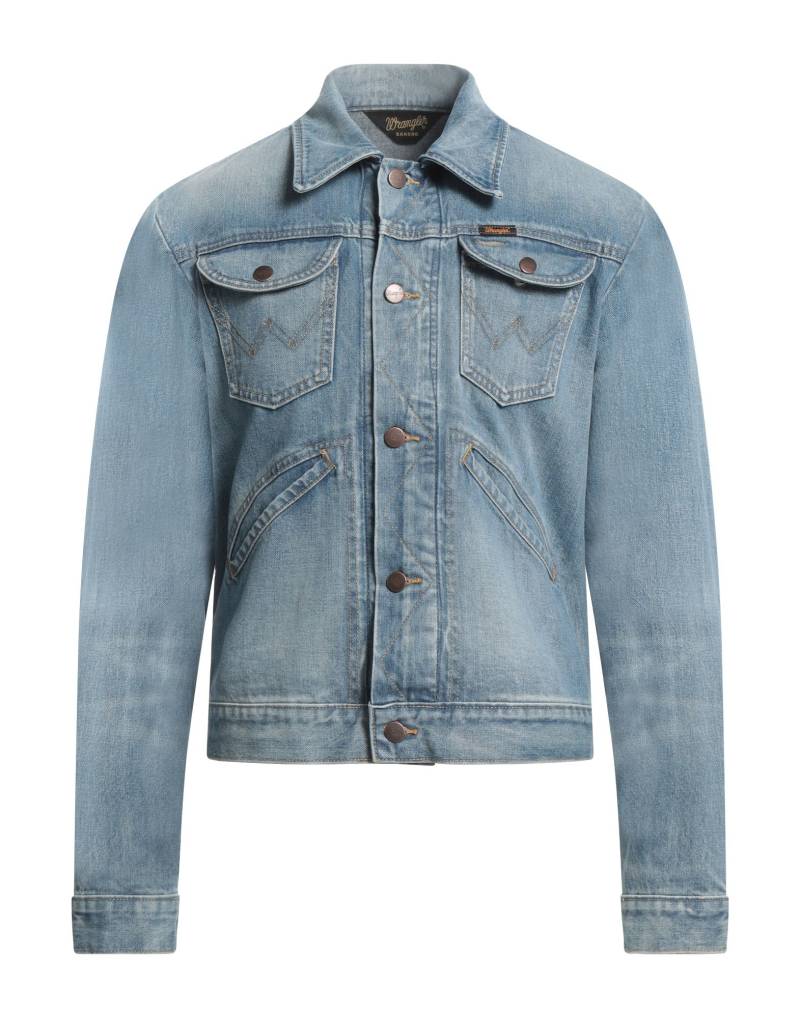 SANDRO x WRANGLER Jeansjacke/-mantel Herren Blau von SANDRO x WRANGLER