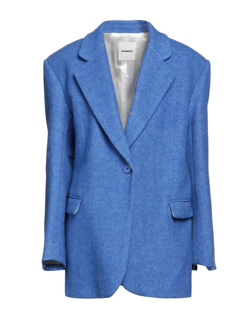 SANDRO Blazer Damen Azurblau von SANDRO