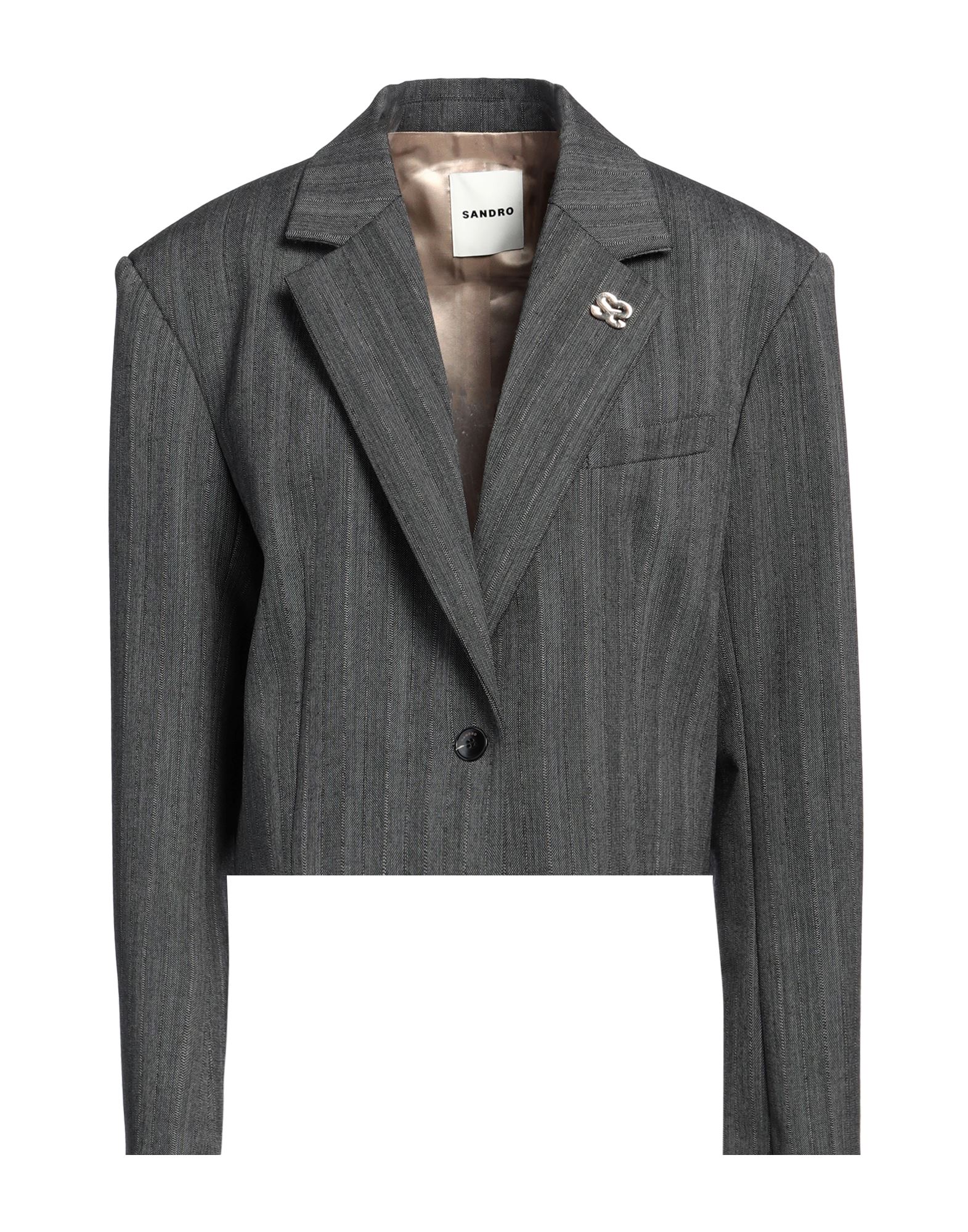 SANDRO Blazer Damen Blei von SANDRO
