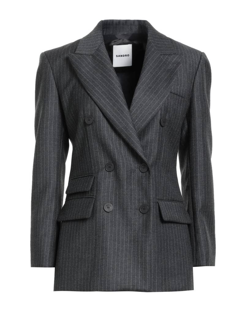 SANDRO Blazer Damen Braungrau von SANDRO