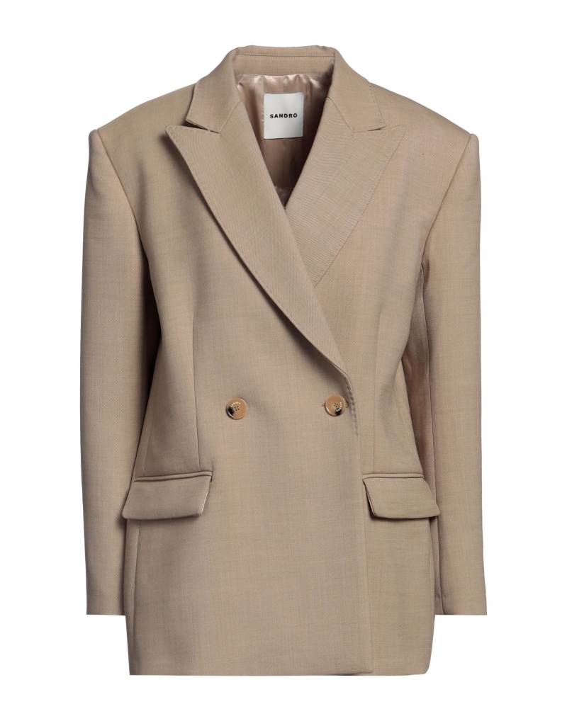 SANDRO Blazer Damen Sand von SANDRO