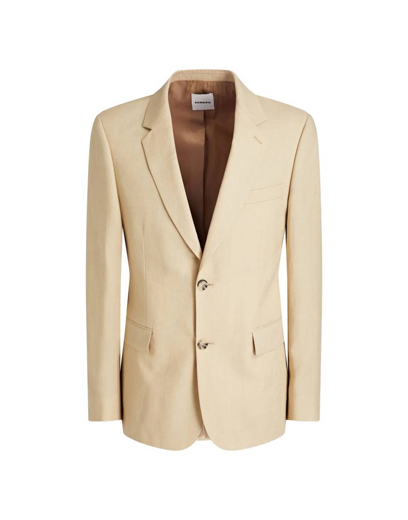 SANDRO Blazer Herren Beige von SANDRO