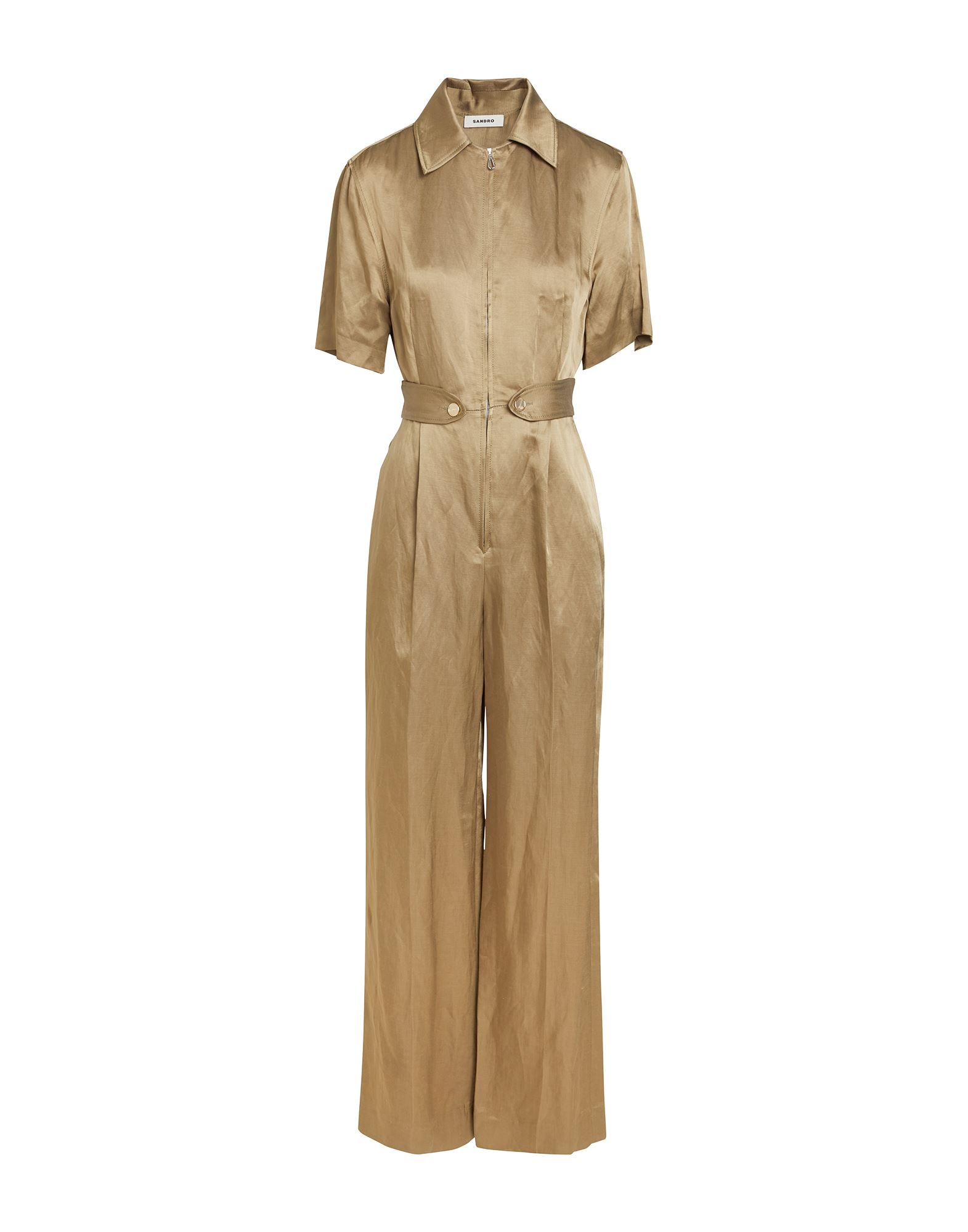 SANDRO Jumpsuit Damen Militärgrün von SANDRO