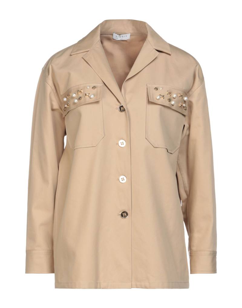 SANDRO Hemd Damen Beige von SANDRO