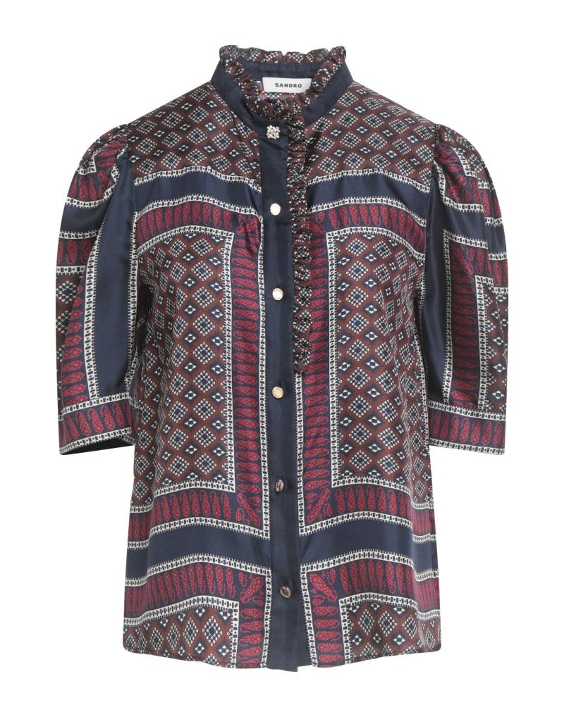 SANDRO Hemd Damen Braun von SANDRO