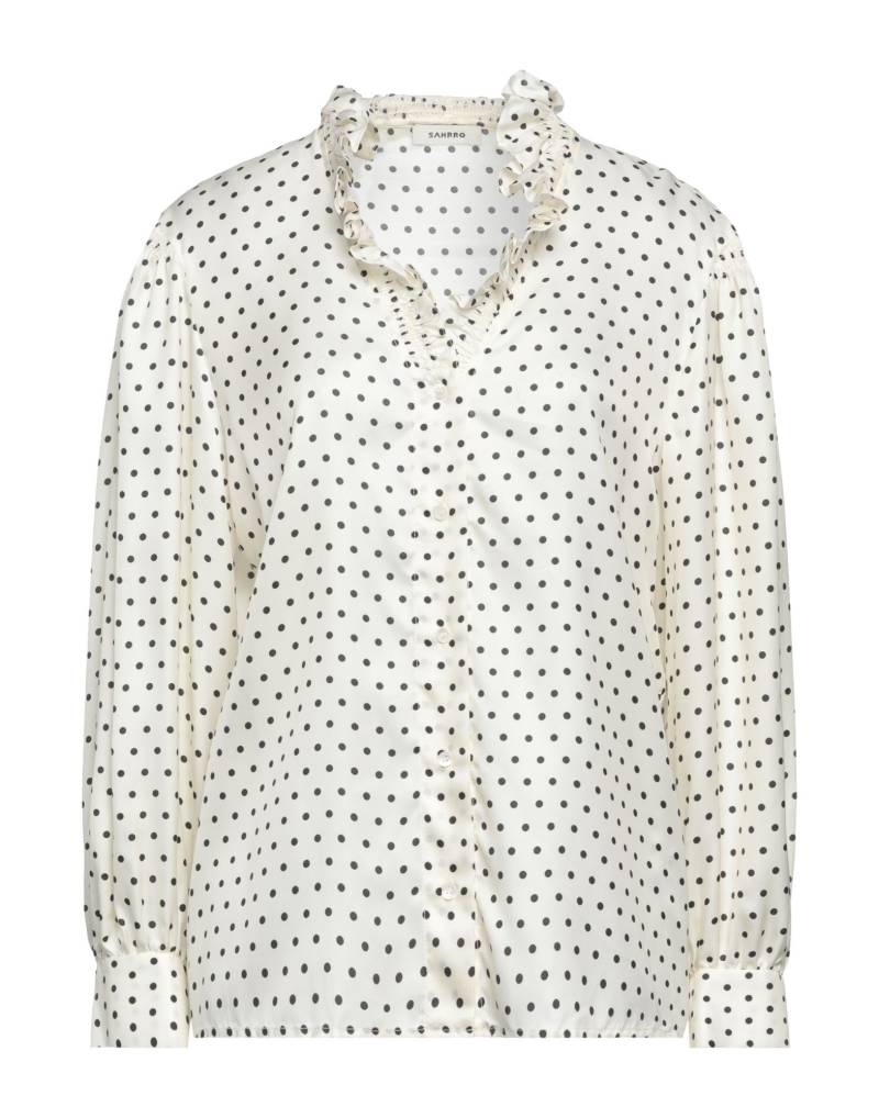 SANDRO Hemd Damen Elfenbein von SANDRO