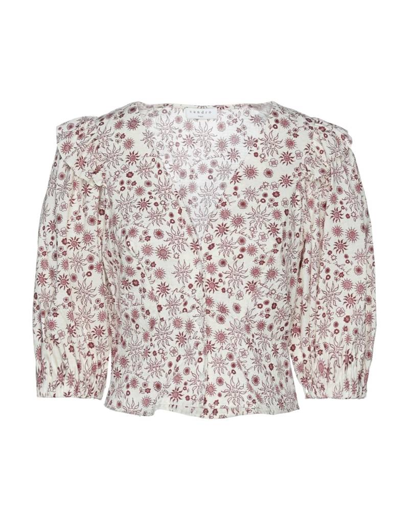 SANDRO Hemd Damen Elfenbein von SANDRO