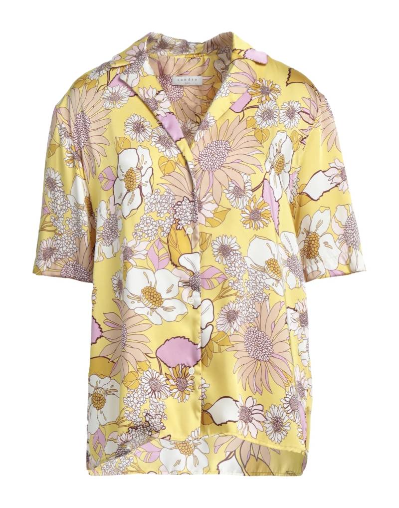 SANDRO Hemd Damen Gelb von SANDRO