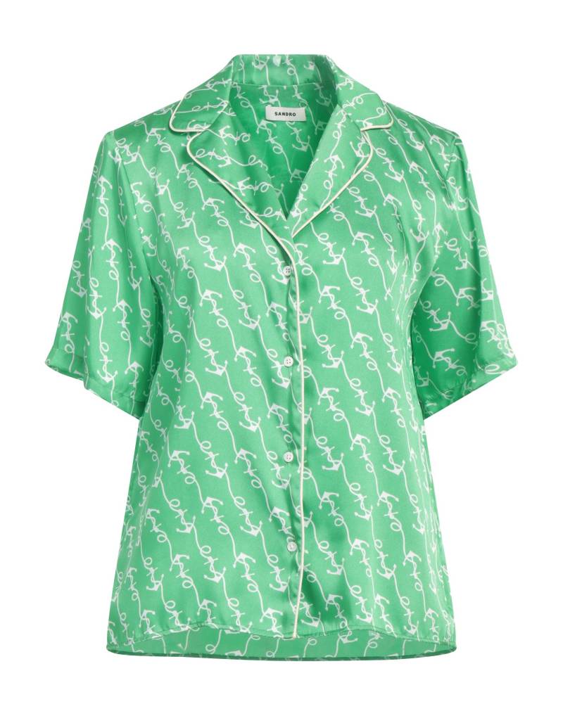 SANDRO Hemd Damen Grün von SANDRO