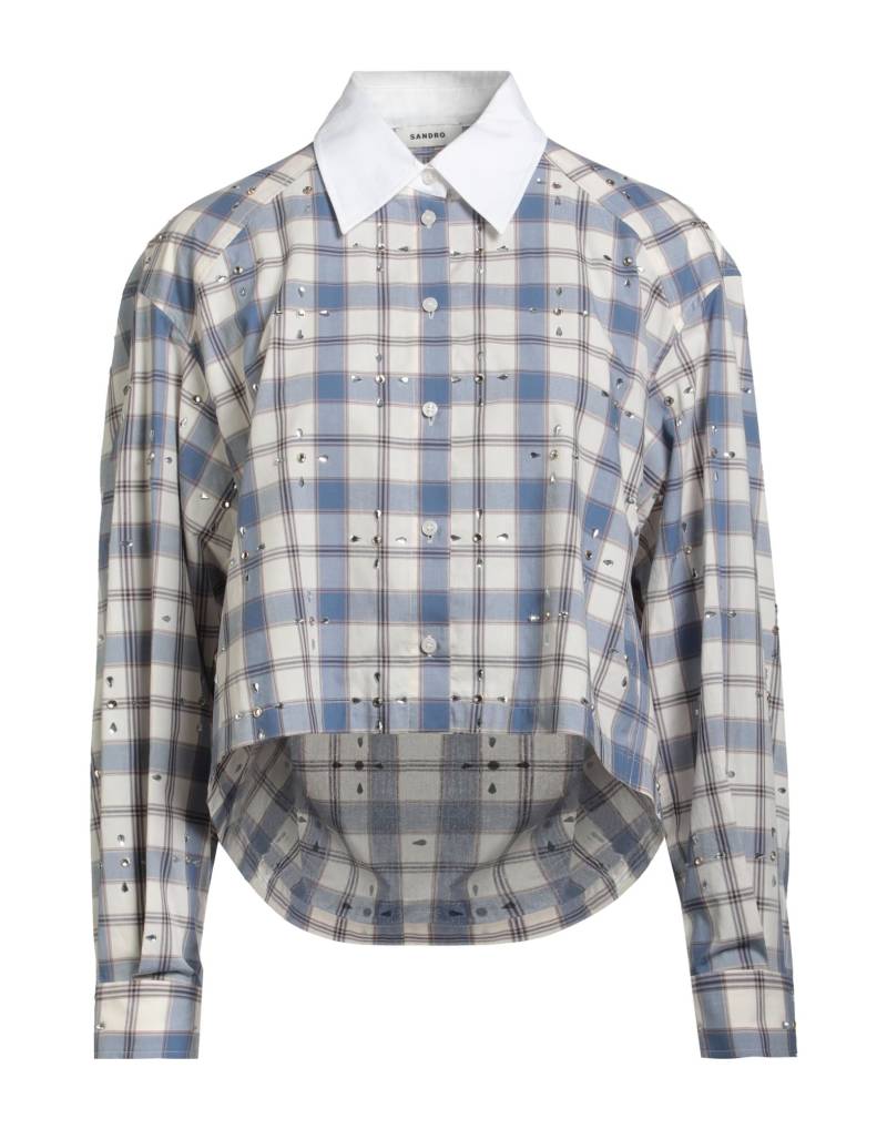 SANDRO Hemd Damen Hellblau von SANDRO