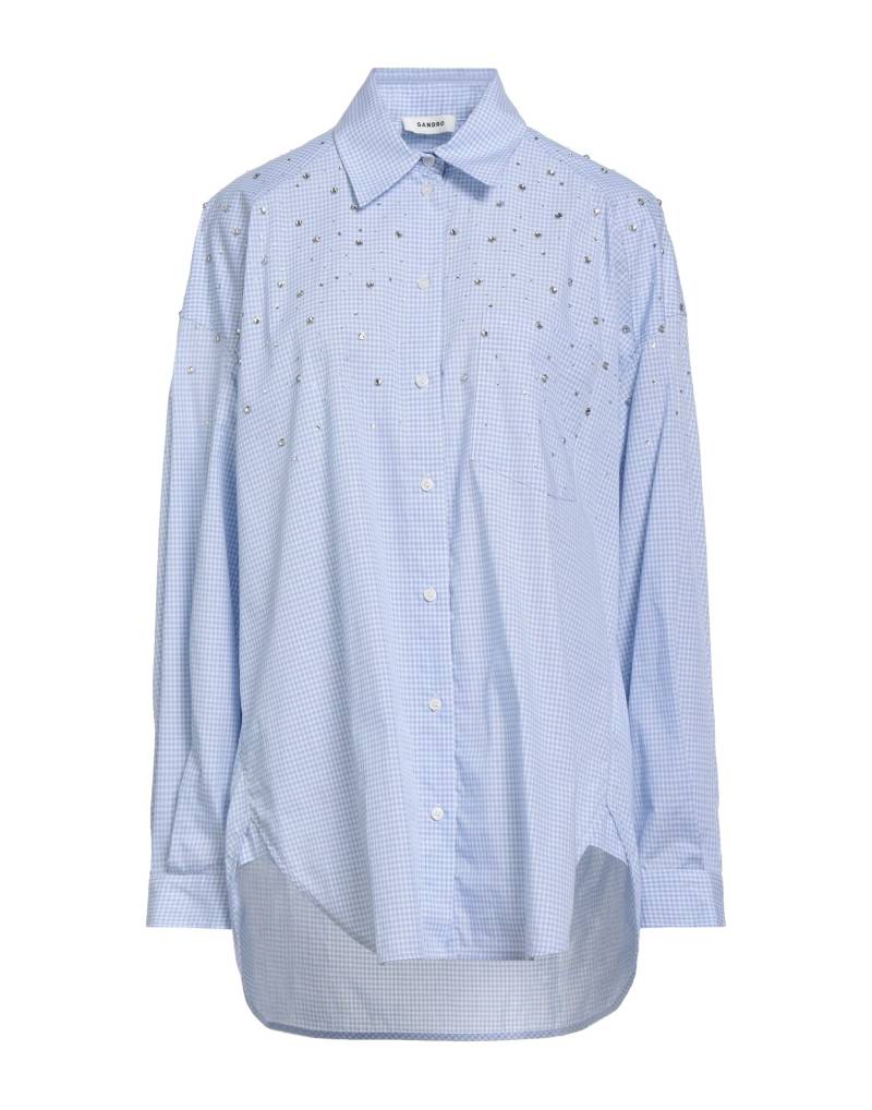 SANDRO Hemd Damen Hellblau von SANDRO