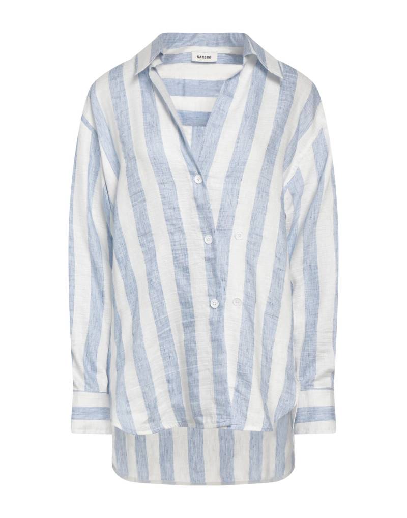SANDRO Hemd Damen Hellblau von SANDRO