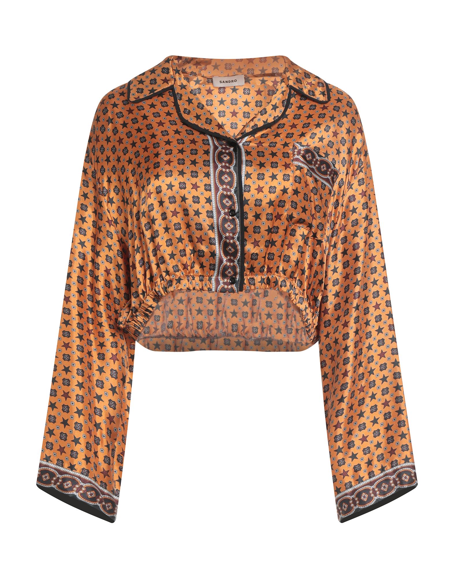 SANDRO Hemd Damen Mandarine SANDRO Hemd Damen Mandarine von SANDRO