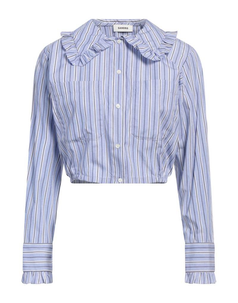 SANDRO Hemd Damen Taubenblau von SANDRO
