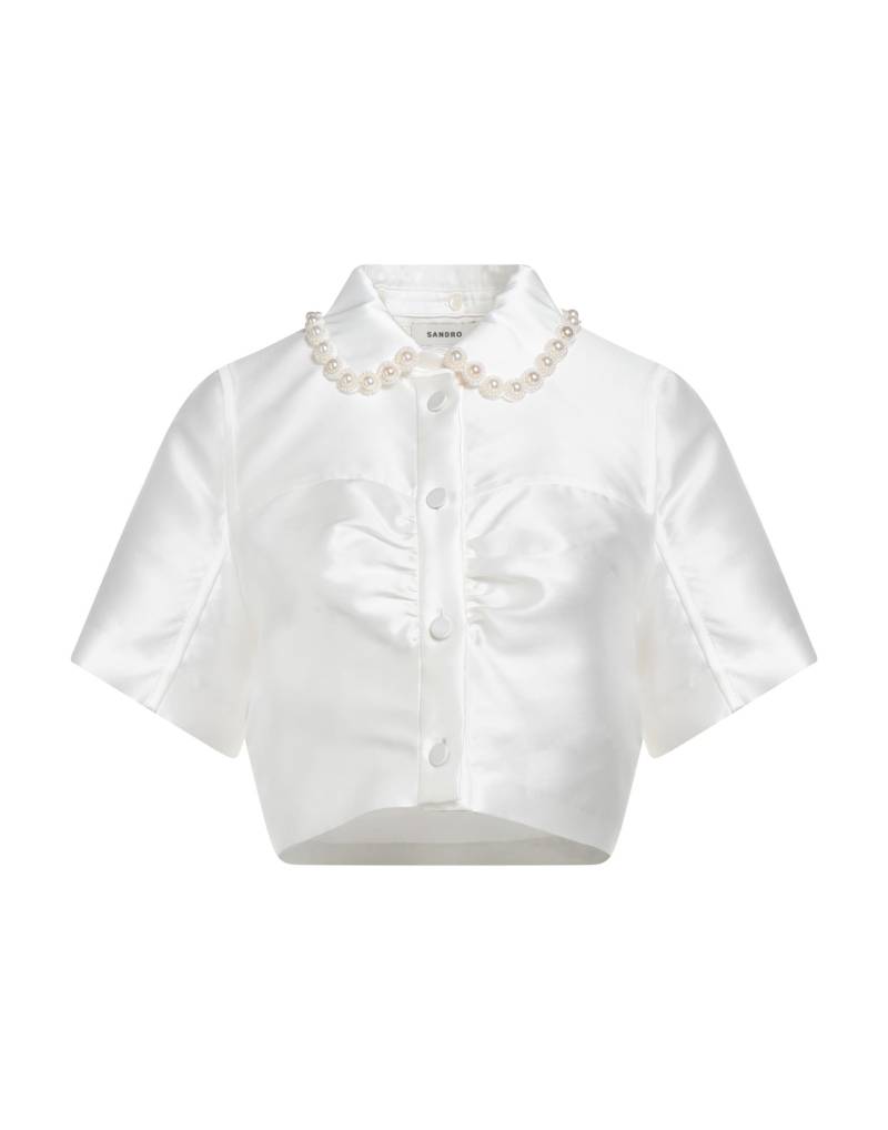 SANDRO Hemd Damen Weiß von SANDRO