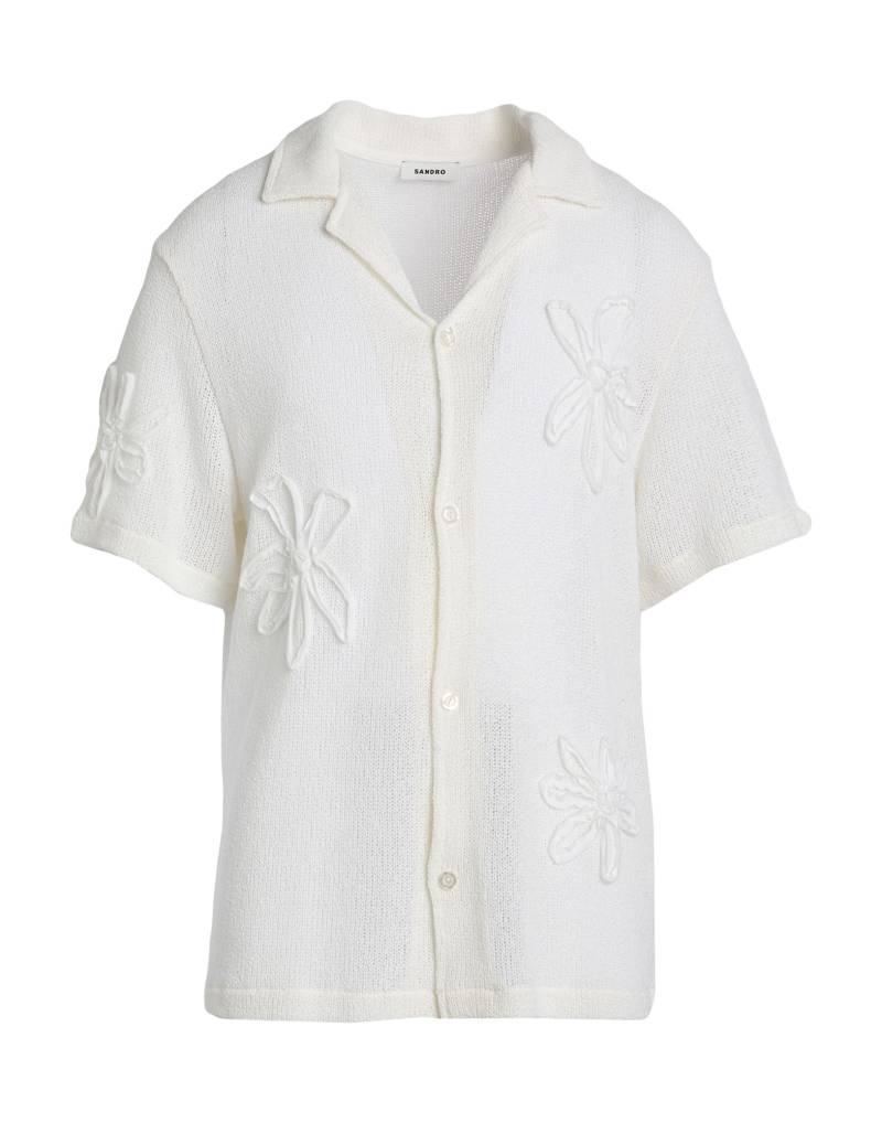 SANDRO Hemd Herren Elfenbein von SANDRO