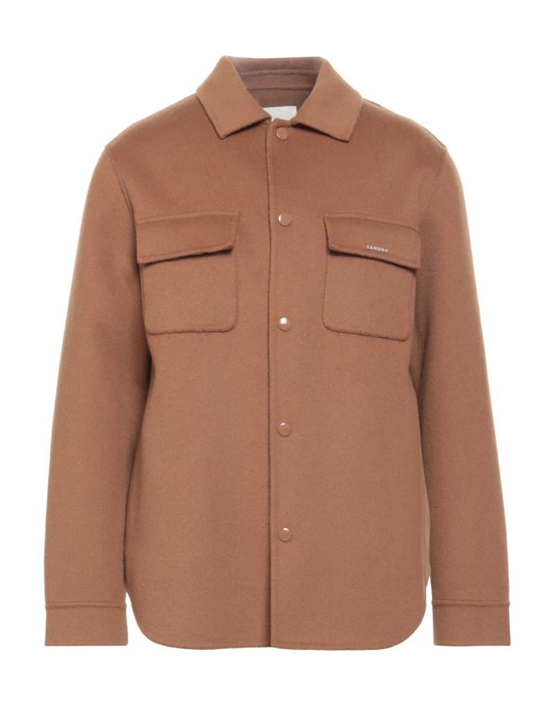 SANDRO Hemd Herren Kamel von SANDRO
