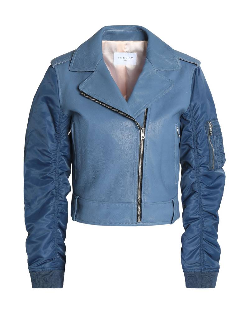 SANDRO Jacke & Anorak Damen Blaugrau von SANDRO