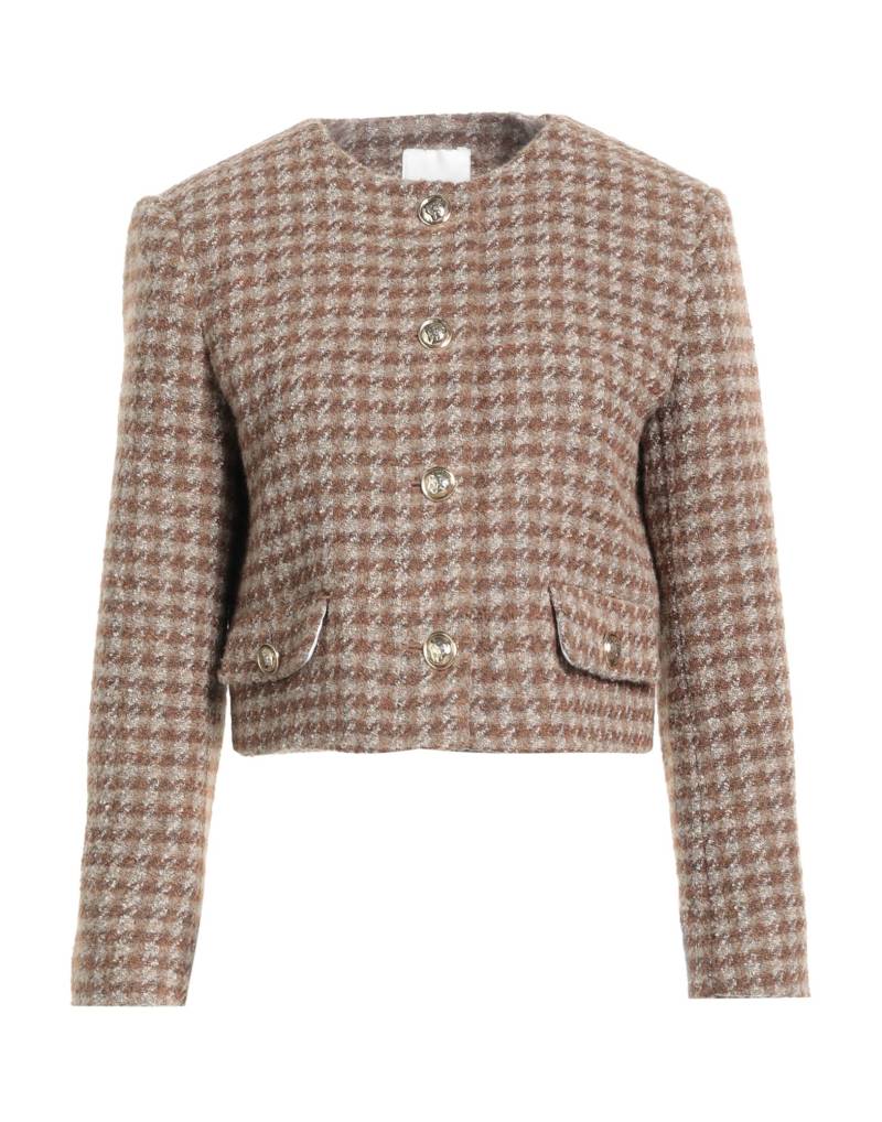 SANDRO Jacke & Anorak Damen Braun von SANDRO