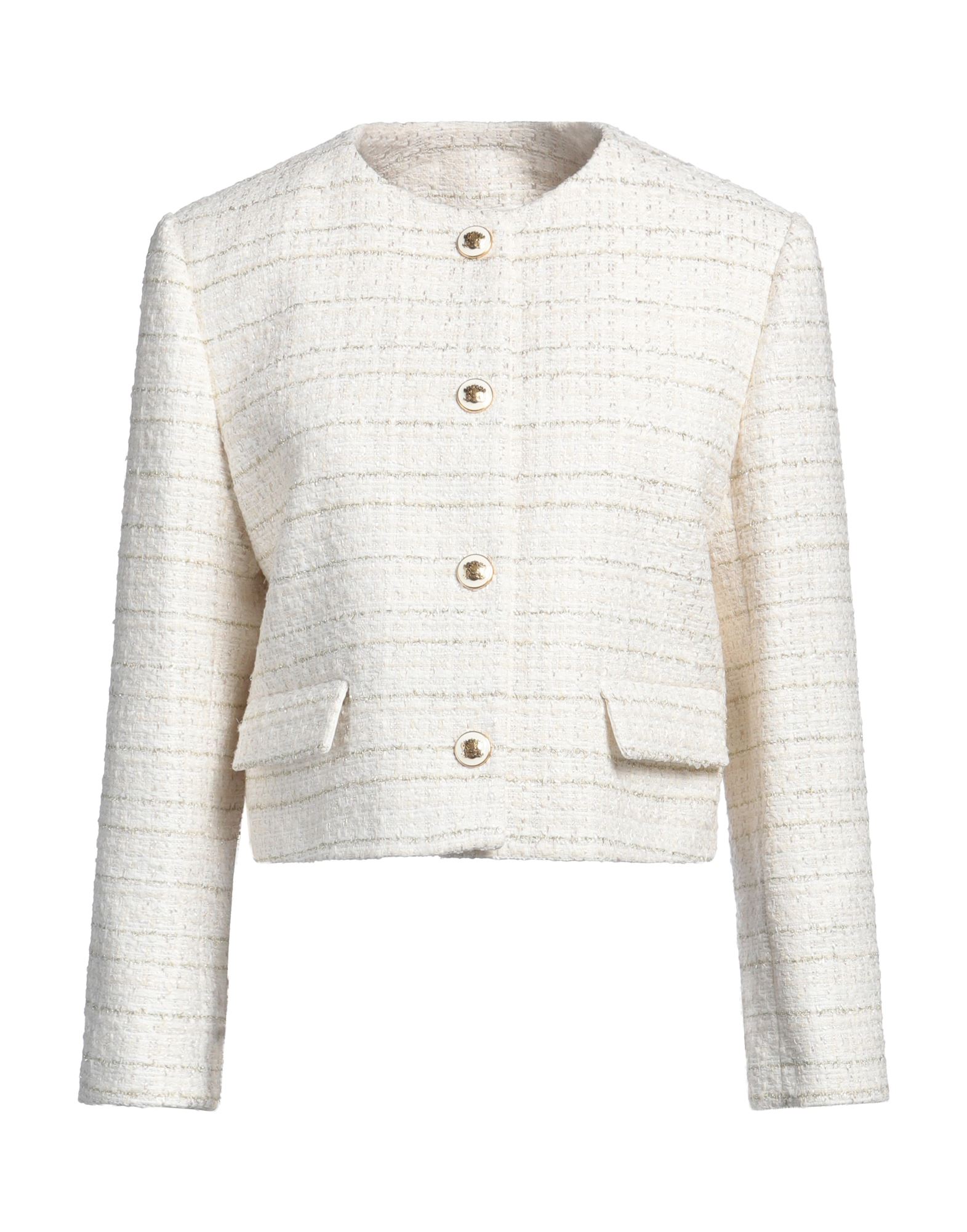 SANDRO Jacke & Anorak Damen Cremeweiß von SANDRO