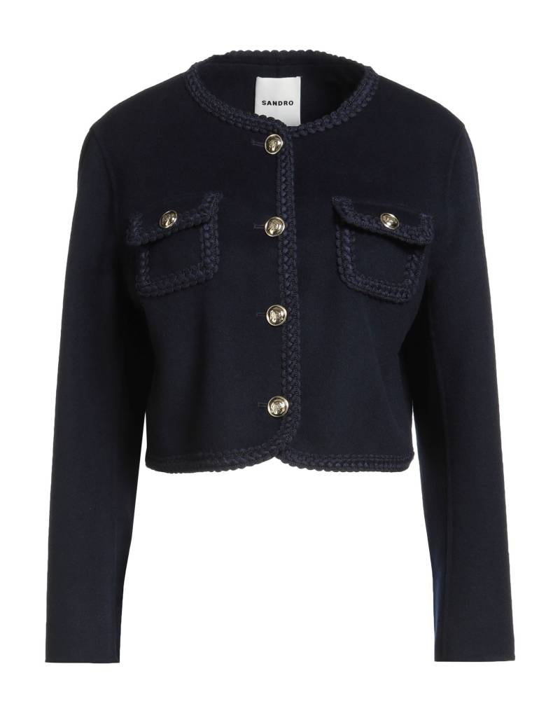 SANDRO Jacke & Anorak Damen Marineblau von SANDRO