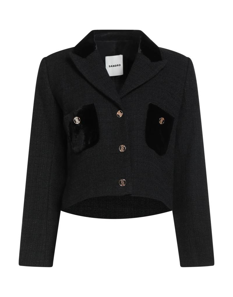 SANDRO Jacke & Anorak Damen Schwarz von SANDRO
