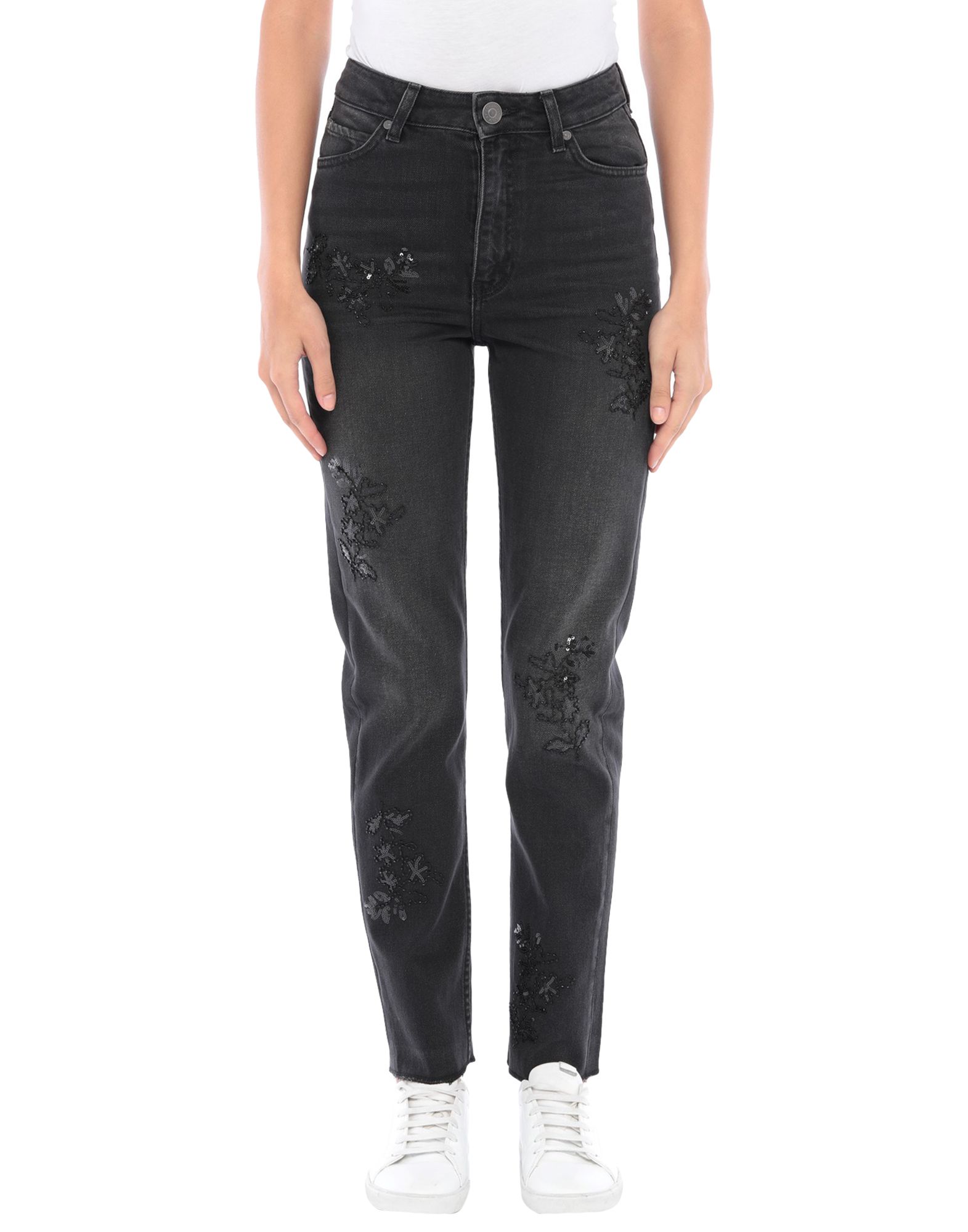 SANDRO Jeanshose Damen Schwarz von SANDRO