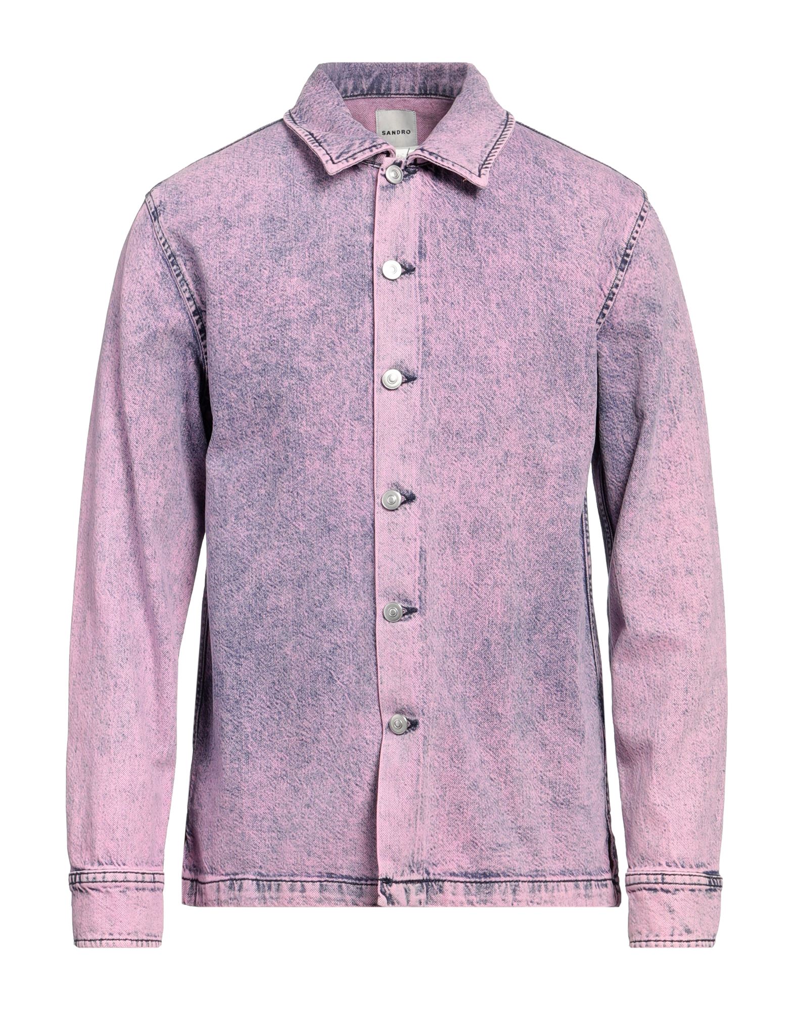 SANDRO Jeansjacke/-mantel Herren Rosa von SANDRO