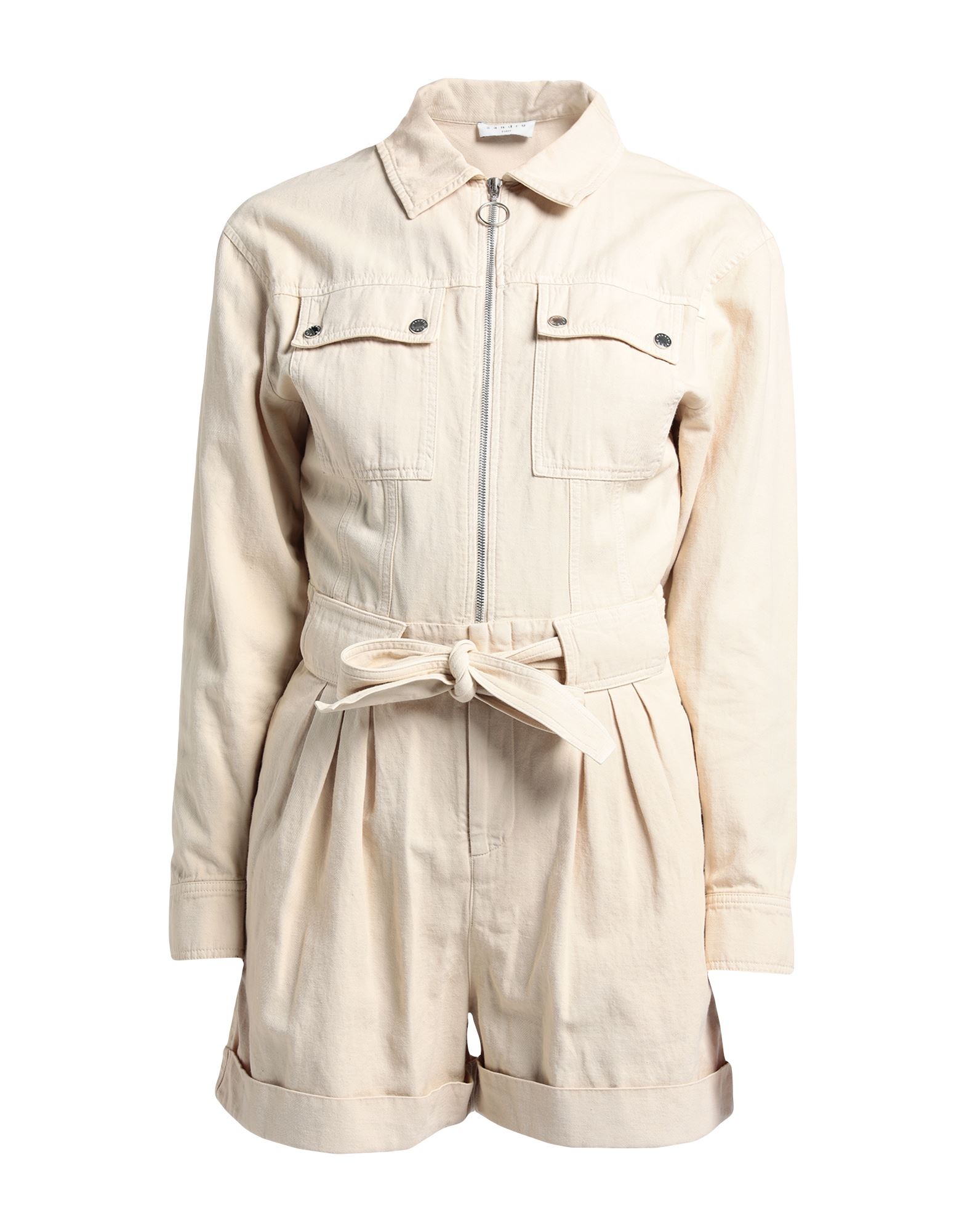SANDRO Jumpsuit Damen Beige von SANDRO