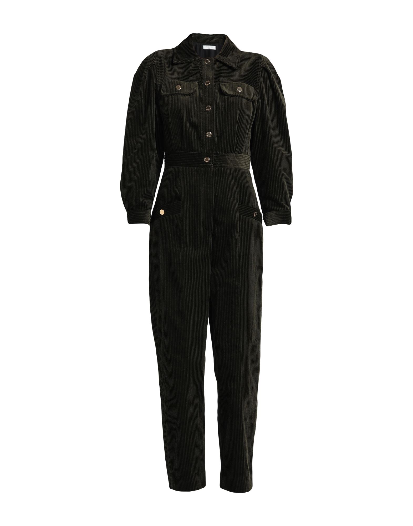 SANDRO Jumpsuit Damen Militärgrün von SANDRO
