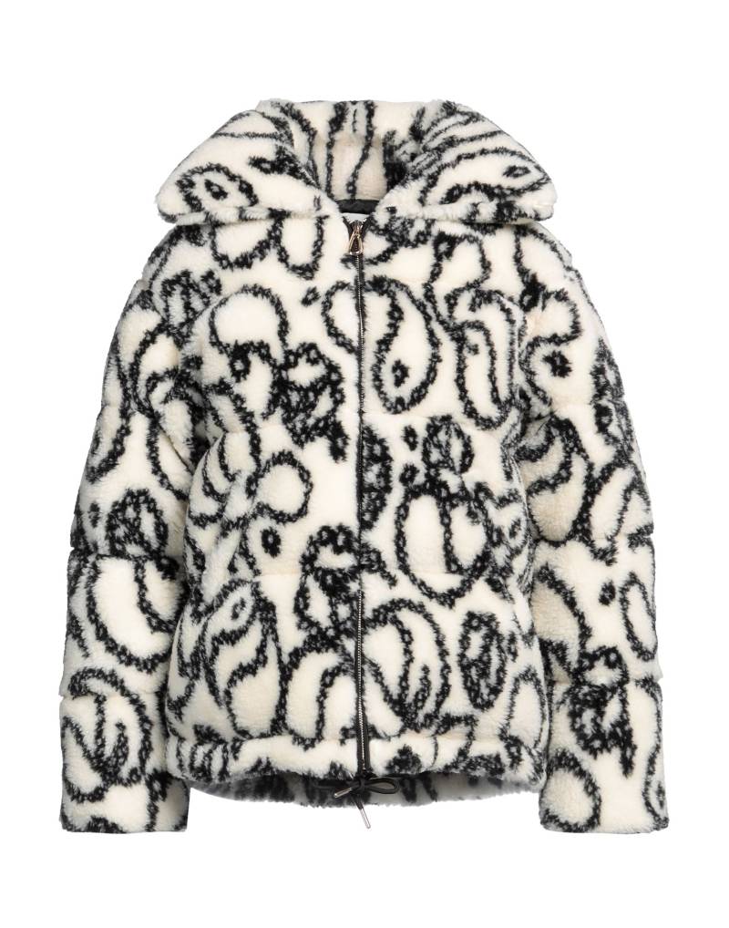 SANDRO Shearling- & Kunstfell Damen Elfenbein von SANDRO