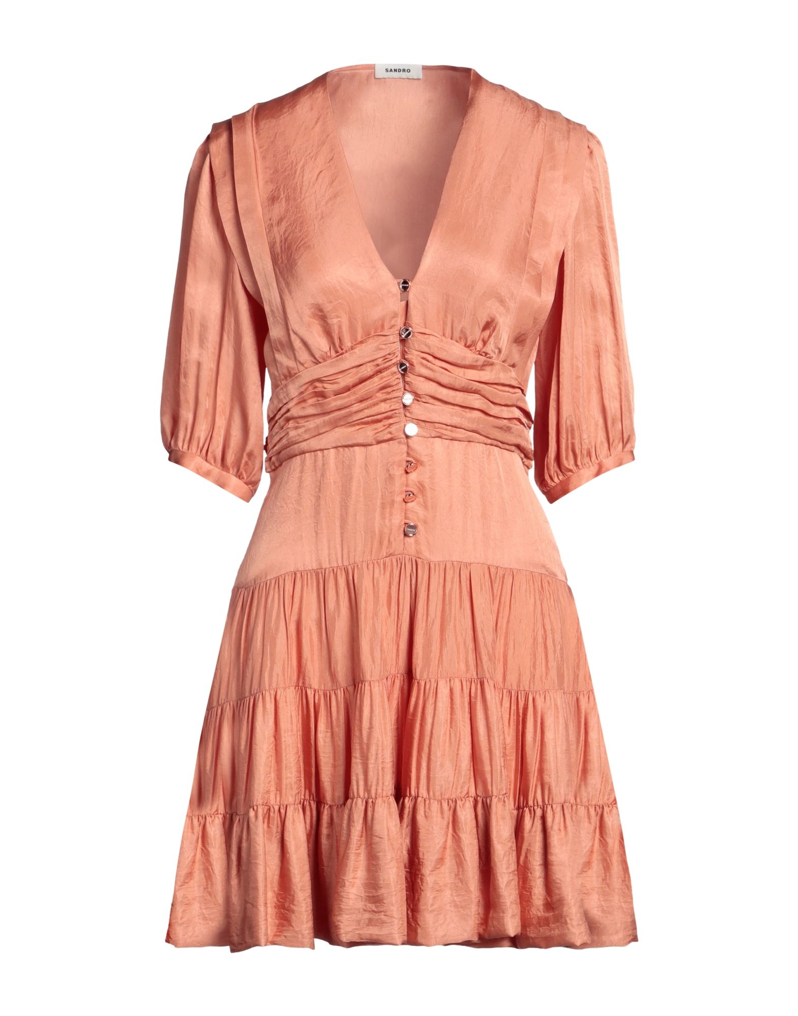 SANDRO Mini-kleid Damen Orange von SANDRO