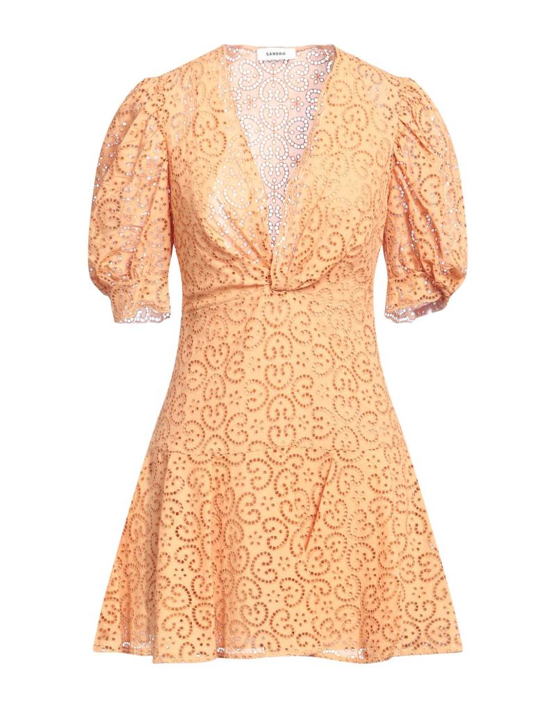 SANDRO Mini-kleid Damen Pfirsich von SANDRO