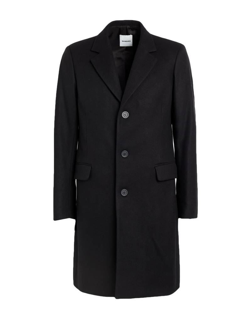 SANDRO Mantel Herren Schwarz von SANDRO