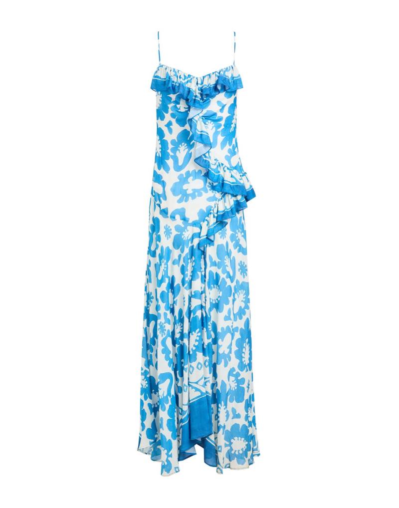 SANDRO Maxi-kleid Damen Azurblau von SANDRO