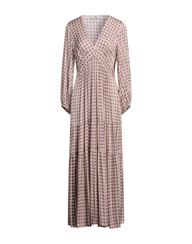 SANDRO Maxi-kleid Damen Beige von SANDRO