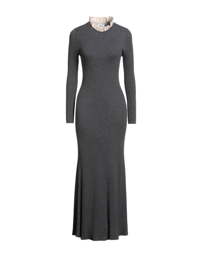 SANDRO Maxi-kleid Damen Grau von SANDRO