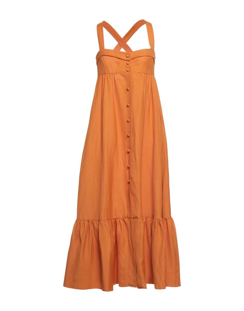 SANDRO Maxi-kleid Damen Orange von SANDRO