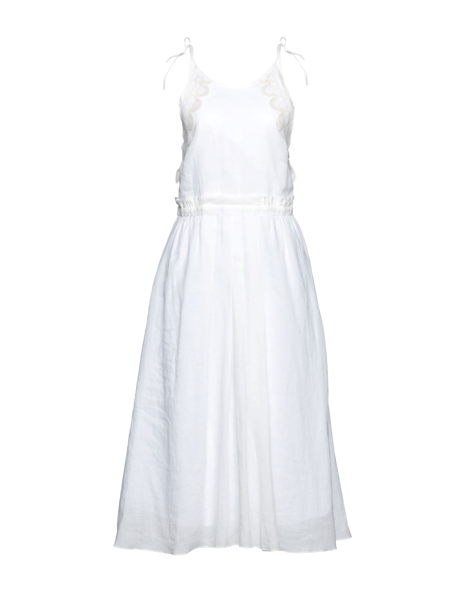 SANDRO Maxi-kleid Damen Weiß von SANDRO