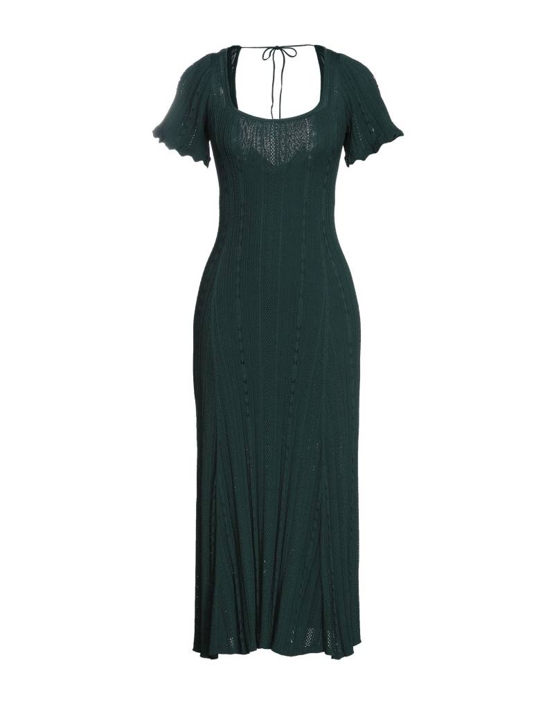 SANDRO Midi-kleid Damen Dunkelgrün von SANDRO