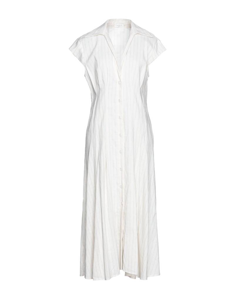 SANDRO Midi-kleid Damen Elfenbein von SANDRO