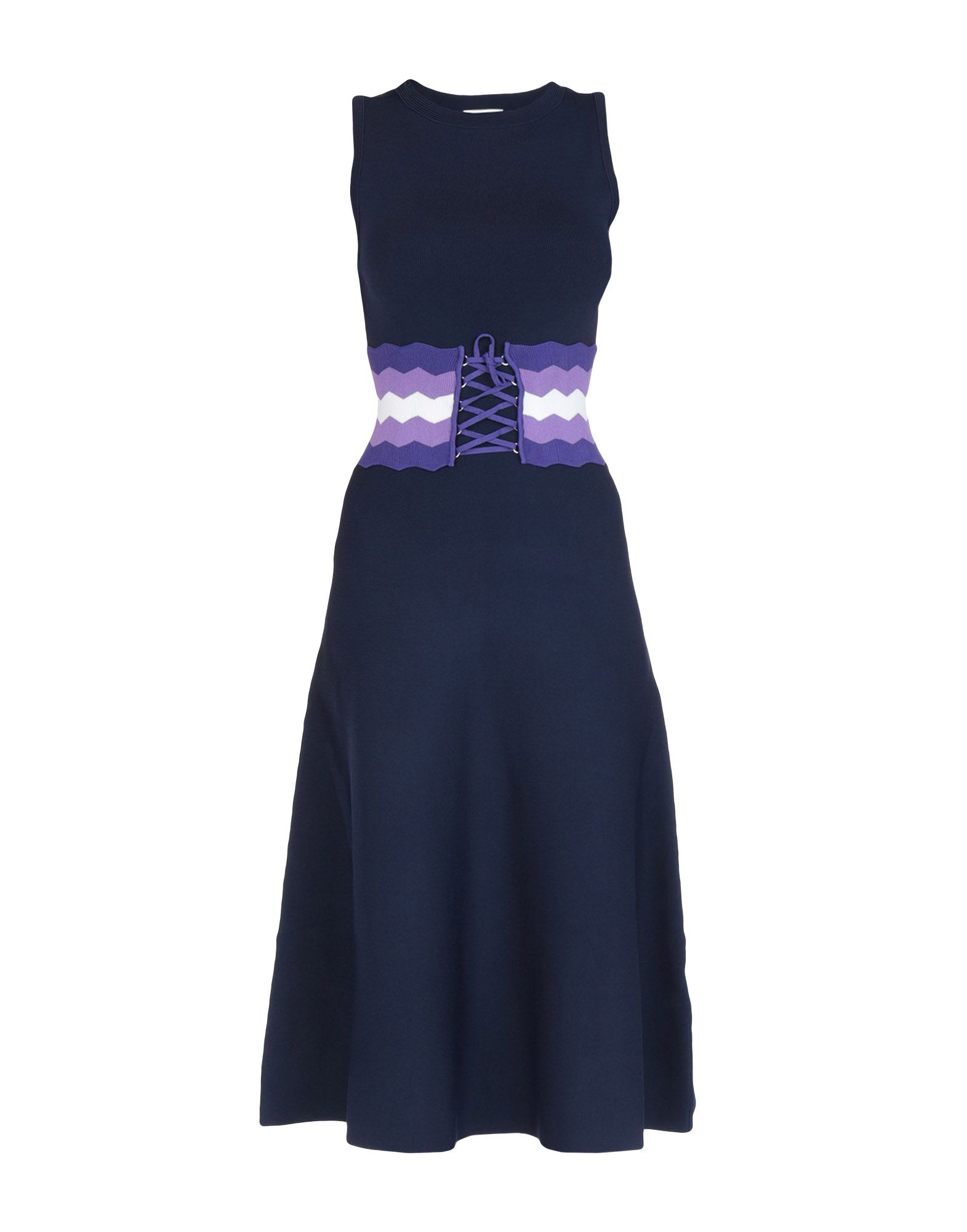 SANDRO Midi-kleid Damen Nachtblau von SANDRO