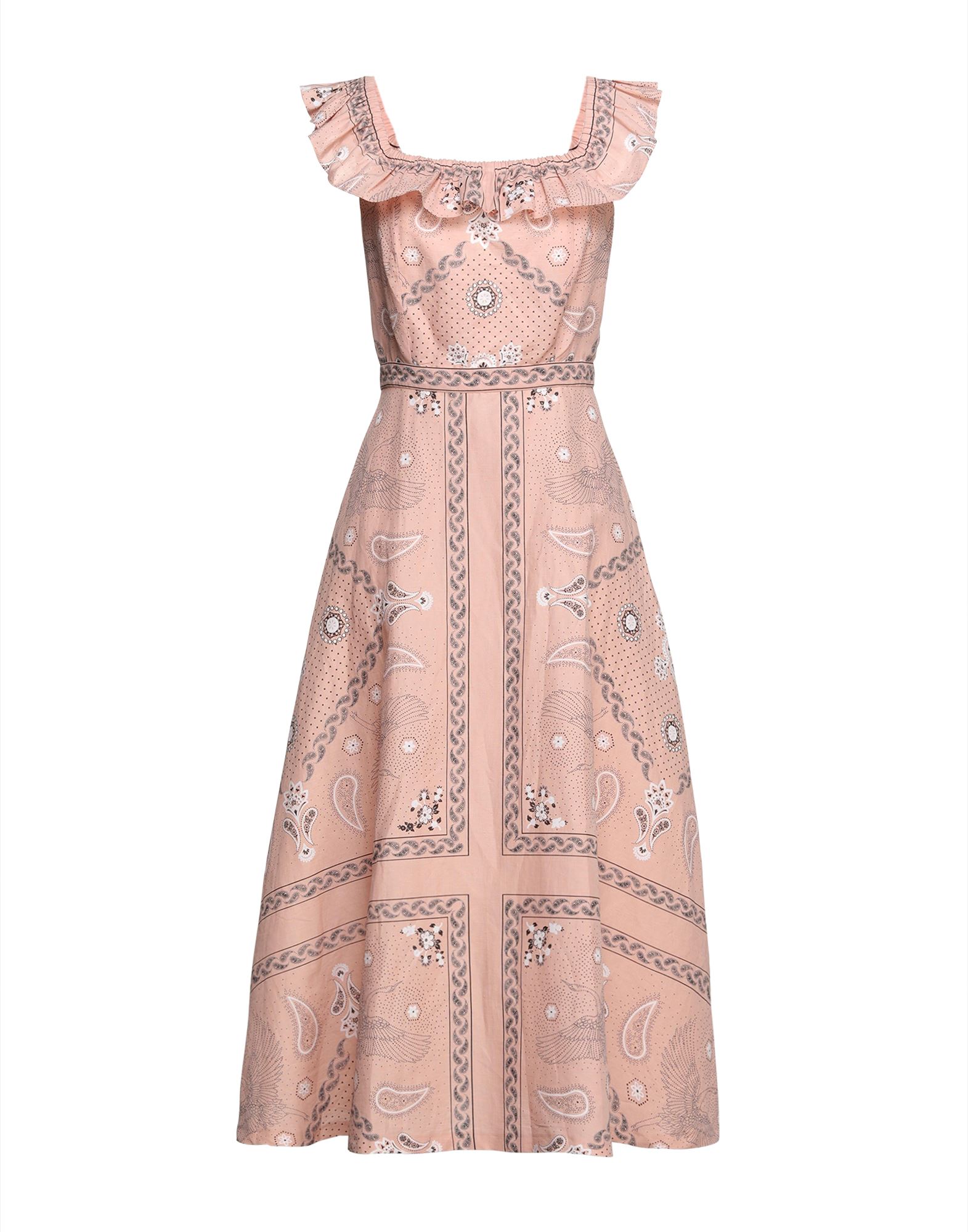 SANDRO Midi-kleid Damen Rosa von SANDRO