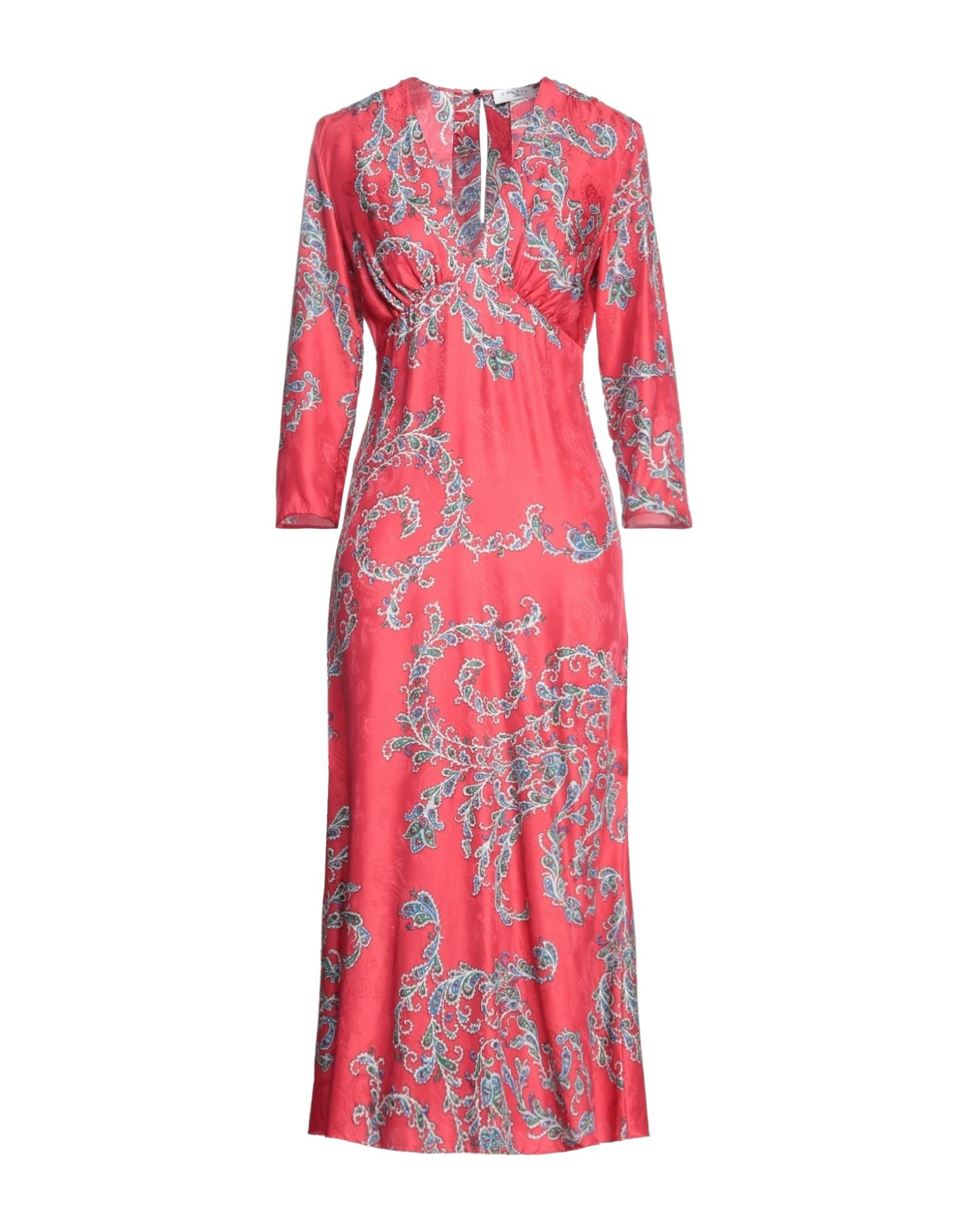 SANDRO Midi-kleid Damen Rot von SANDRO