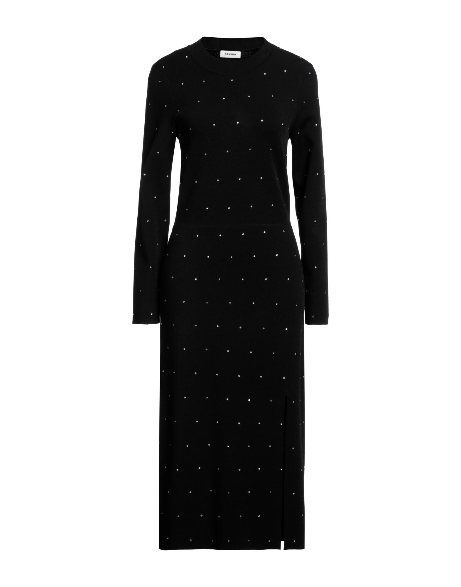 SANDRO Midi-kleid Damen Schwarz von SANDRO