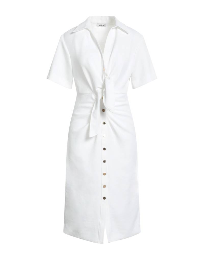 SANDRO Midi-kleid Damen Weiß von SANDRO